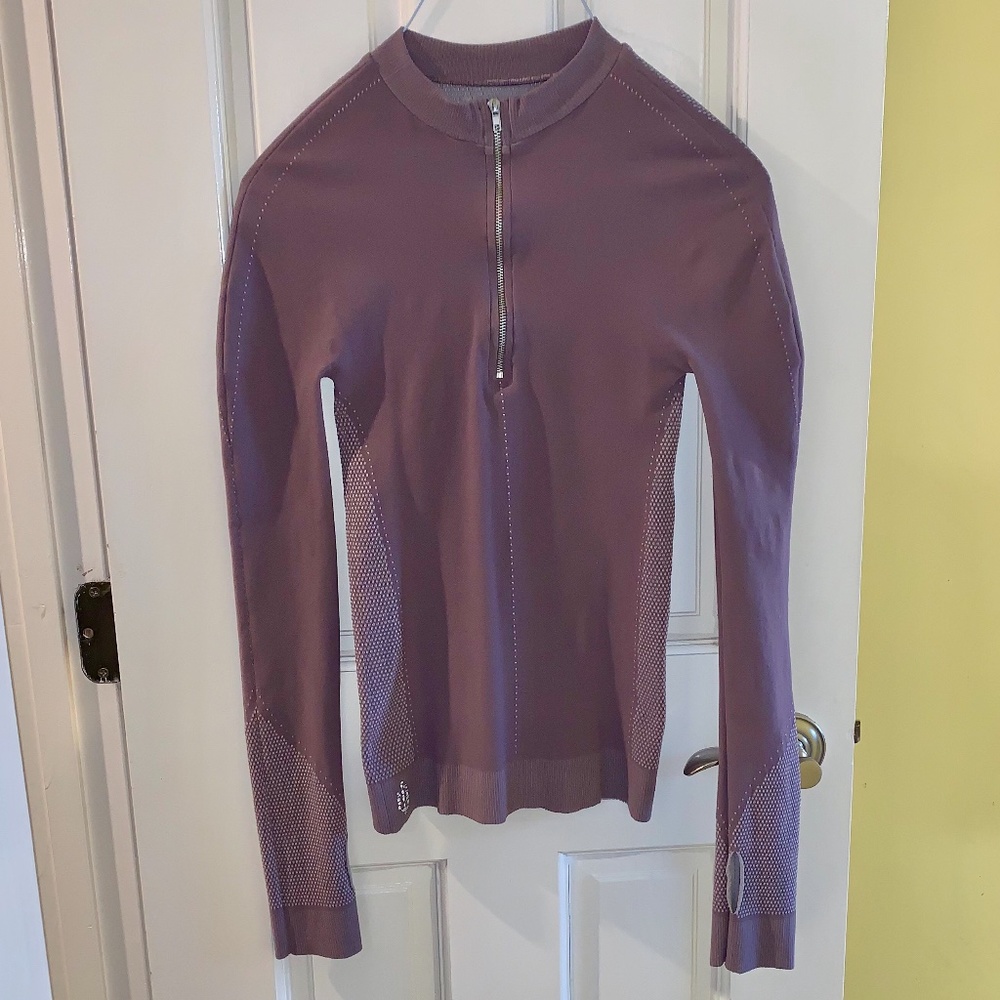 Free People Movement Small Mauve Long Sleeve Top